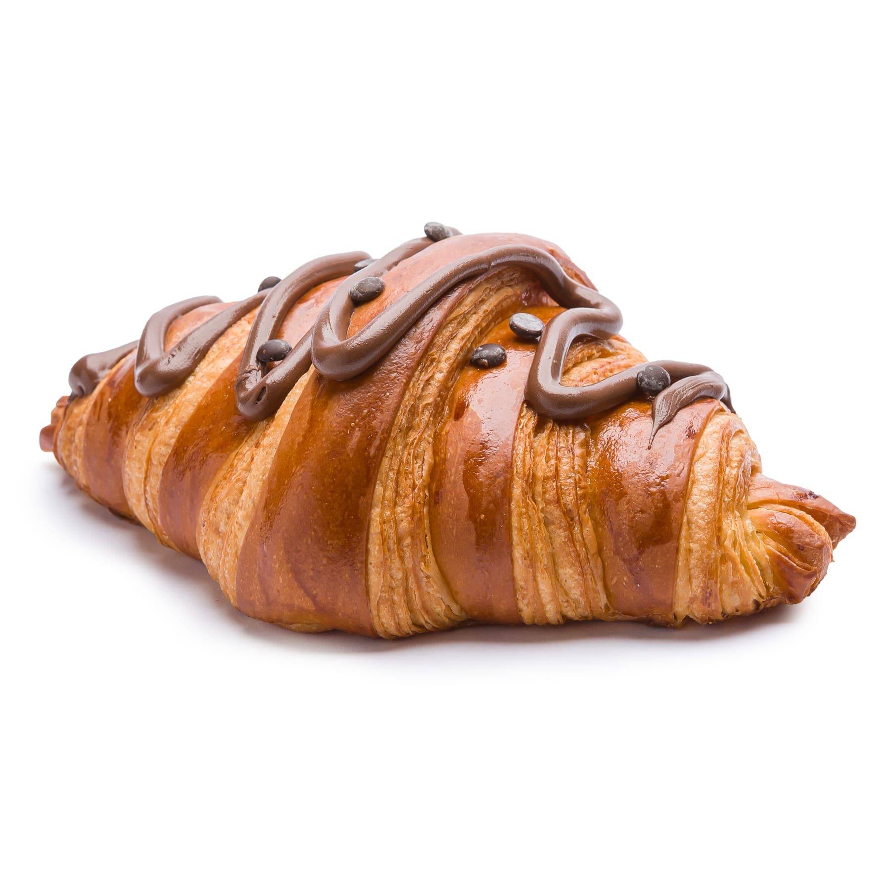 Croissant umplut cu Nutella