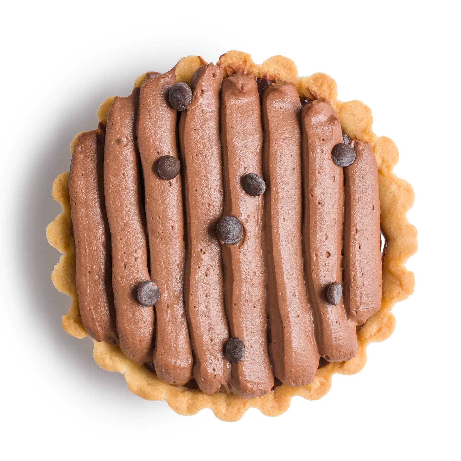 Tartă cu ganache de ciocolată
